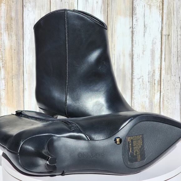 NEW - On 34th Aatira Tulip Booties - Size 8.5 M - Picture 9 of 10